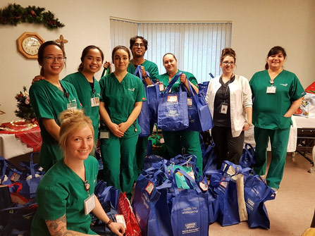 Okanagan drug store stuffs seniors' stockings for Christmas