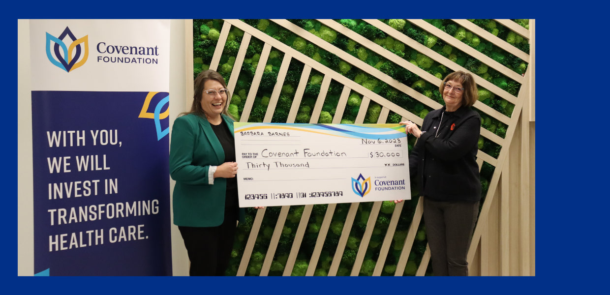 Covenant Foundation Lottery Winner Gives Back!